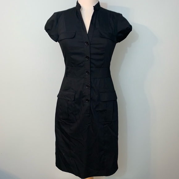 Fitted Military Dress - Picture 2 of 4